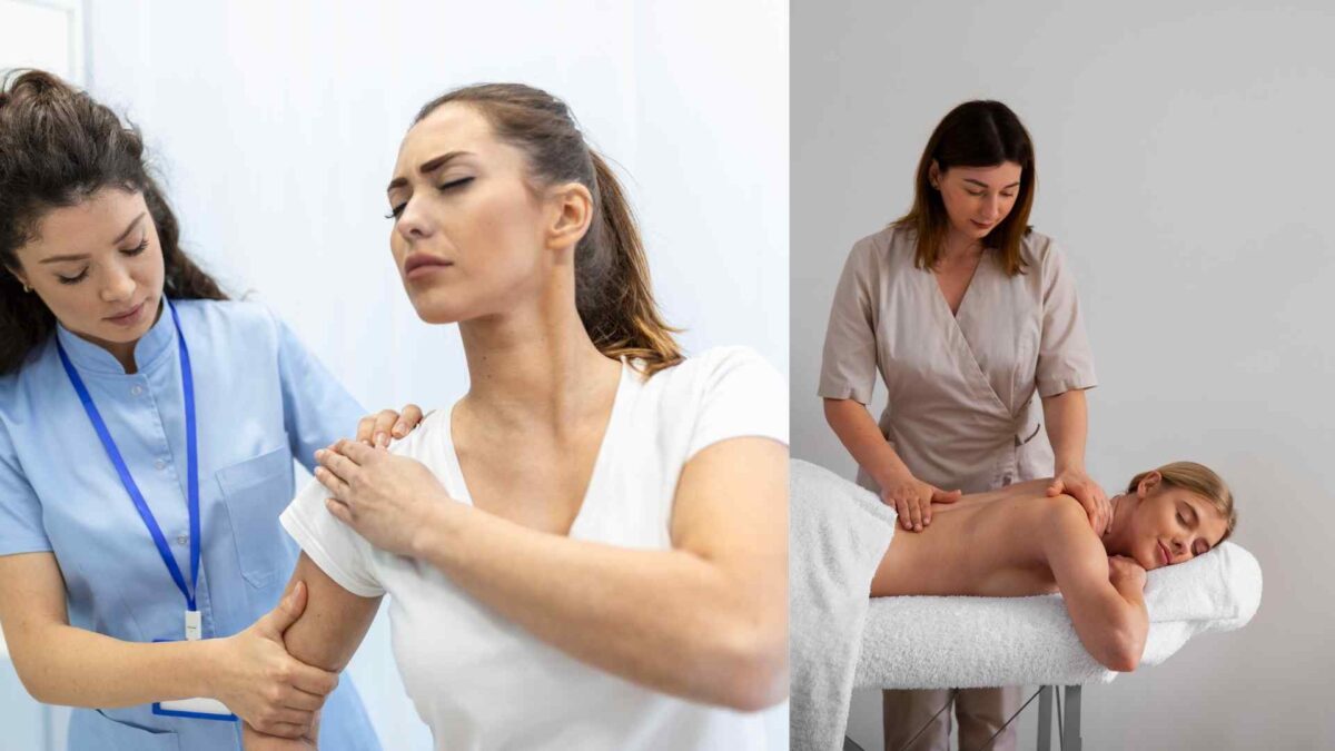 difference between a chiropractor and a massage therapist
